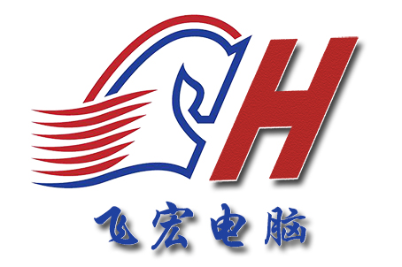 國儲電腦城長沙飛宏電腦公司LOGO